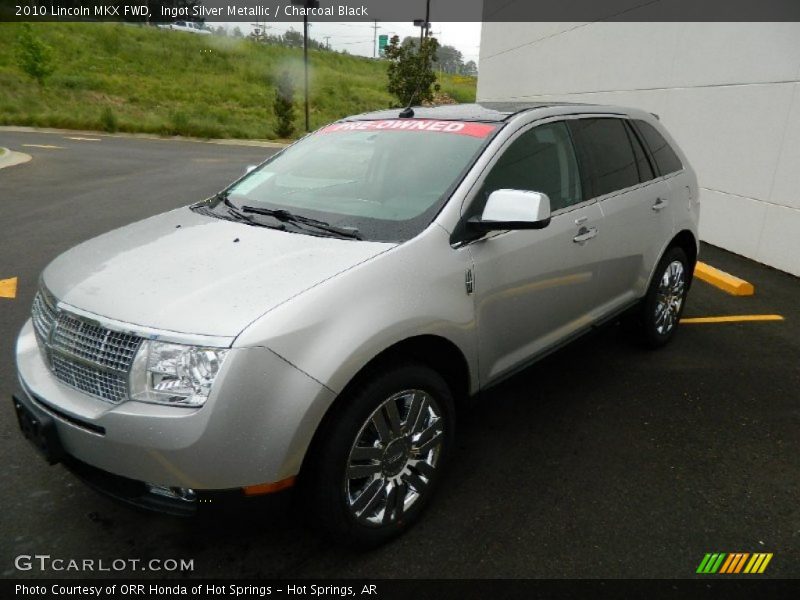 Ingot Silver Metallic / Charcoal Black 2010 Lincoln MKX FWD