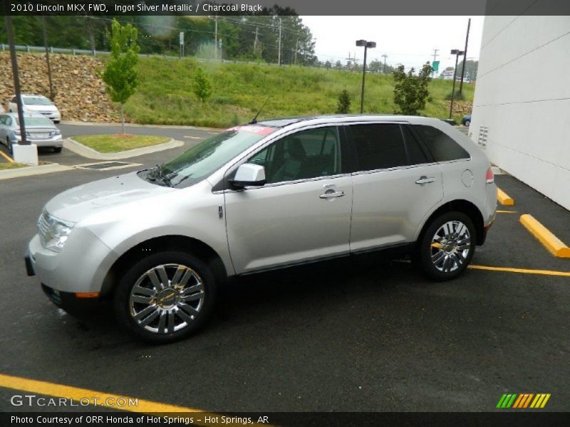 Ingot Silver Metallic / Charcoal Black 2010 Lincoln MKX FWD