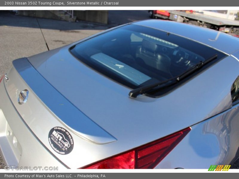 Silverstone Metallic / Charcoal 2003 Nissan 350Z Touring Coupe