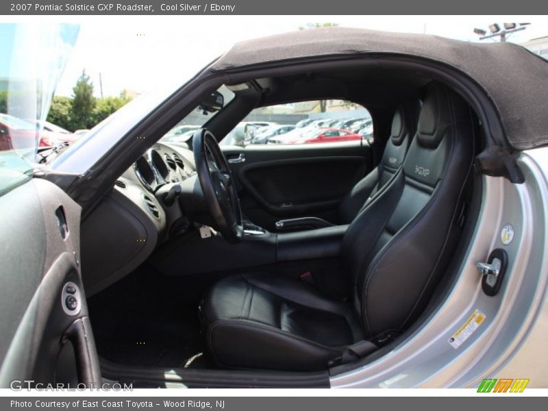 Cool Silver / Ebony 2007 Pontiac Solstice GXP Roadster
