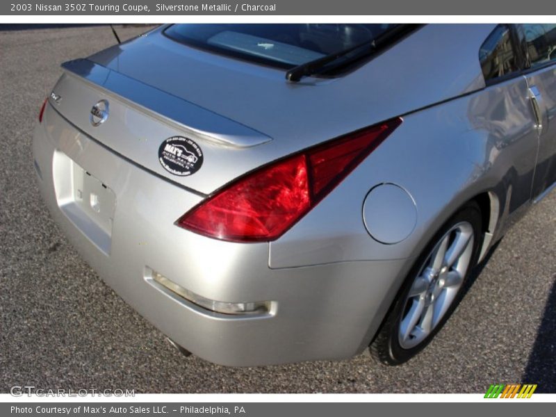 Silverstone Metallic / Charcoal 2003 Nissan 350Z Touring Coupe