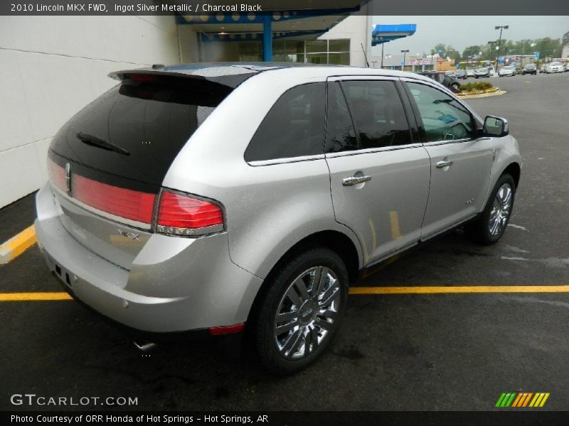 Ingot Silver Metallic / Charcoal Black 2010 Lincoln MKX FWD