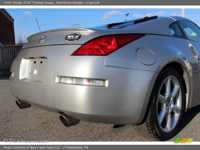 Silverstone Metallic / Charcoal 2003 Nissan 350Z Touring Coupe