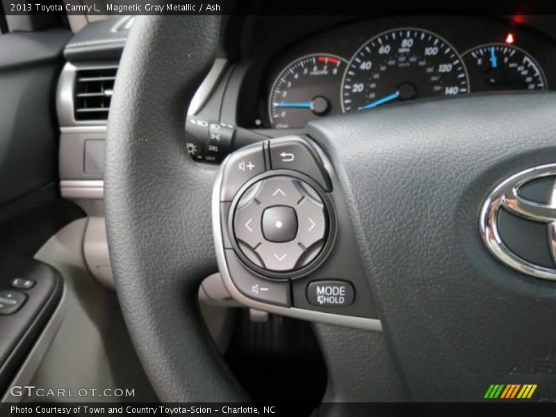 Magnetic Gray Metallic / Ash 2013 Toyota Camry L