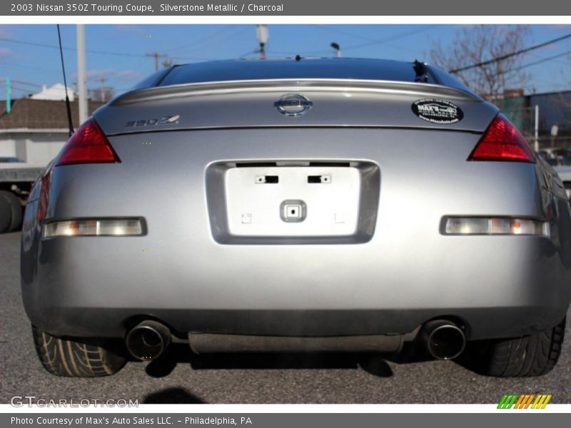 Silverstone Metallic / Charcoal 2003 Nissan 350Z Touring Coupe