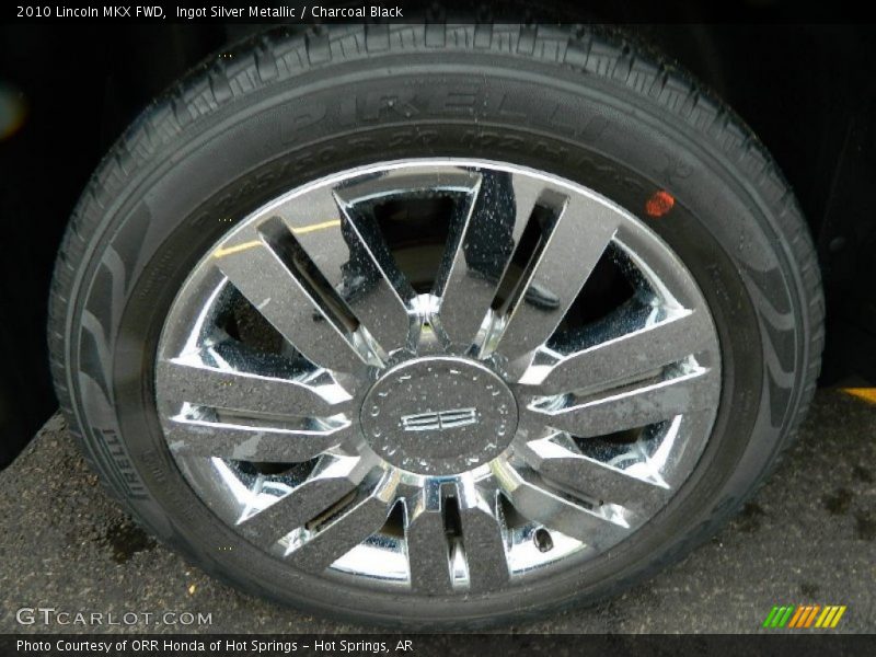 Ingot Silver Metallic / Charcoal Black 2010 Lincoln MKX FWD