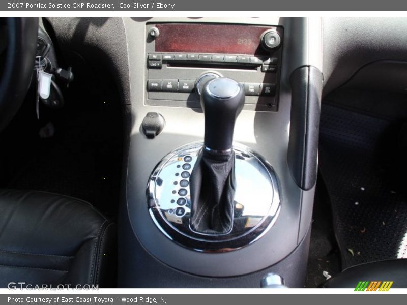 Cool Silver / Ebony 2007 Pontiac Solstice GXP Roadster
