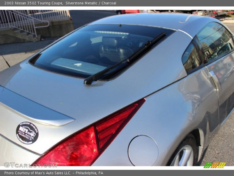 Silverstone Metallic / Charcoal 2003 Nissan 350Z Touring Coupe