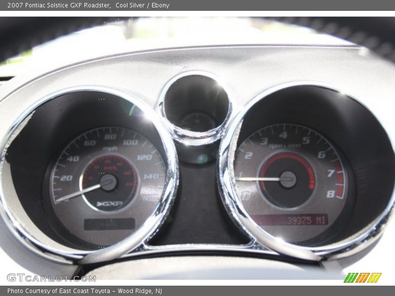 Cool Silver / Ebony 2007 Pontiac Solstice GXP Roadster