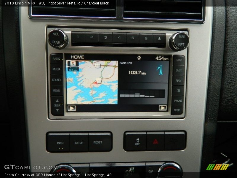 Ingot Silver Metallic / Charcoal Black 2010 Lincoln MKX FWD