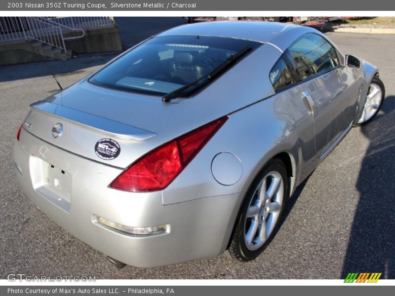 Silverstone Metallic / Charcoal 2003 Nissan 350Z Touring Coupe