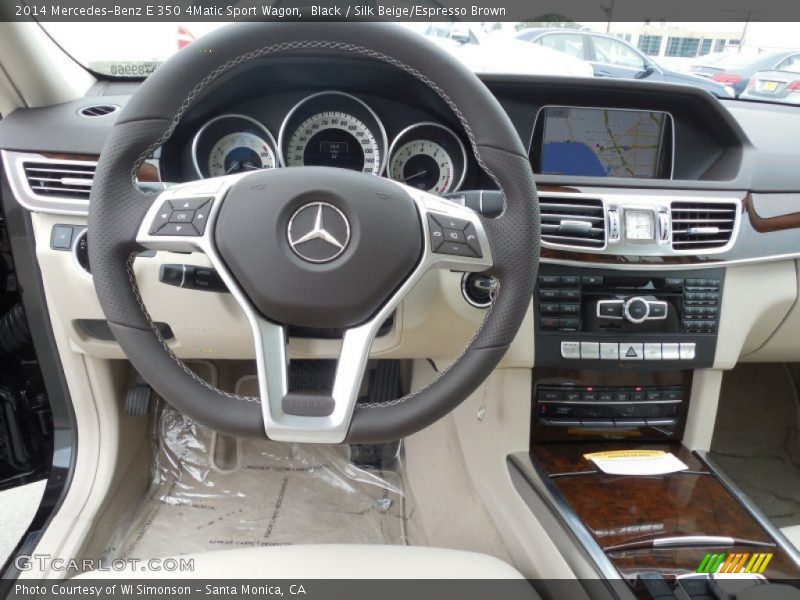 Dashboard of 2014 E 350 4Matic Sport Wagon