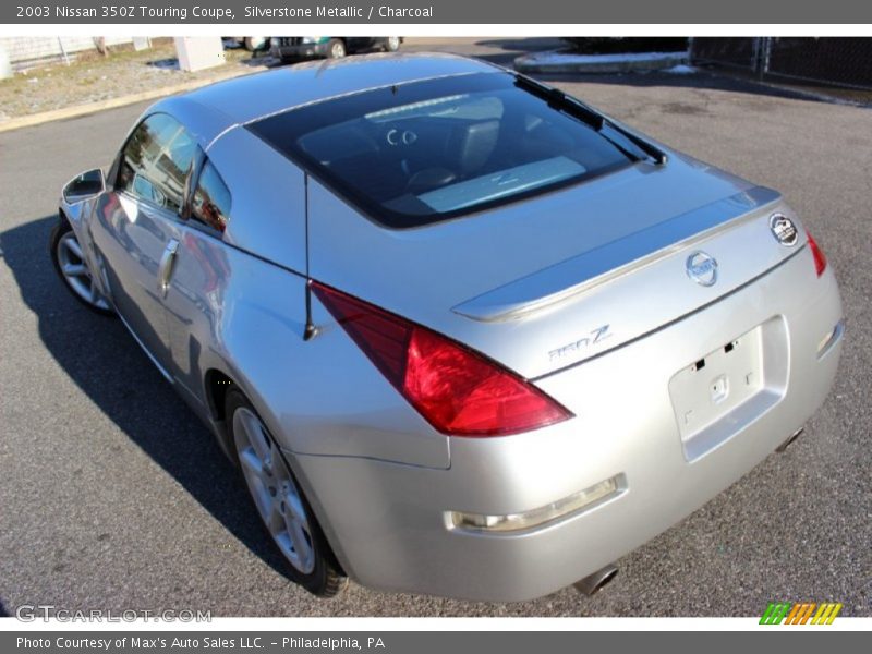 Silverstone Metallic / Charcoal 2003 Nissan 350Z Touring Coupe