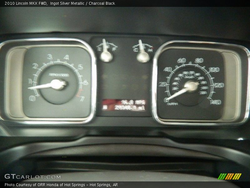 Ingot Silver Metallic / Charcoal Black 2010 Lincoln MKX FWD