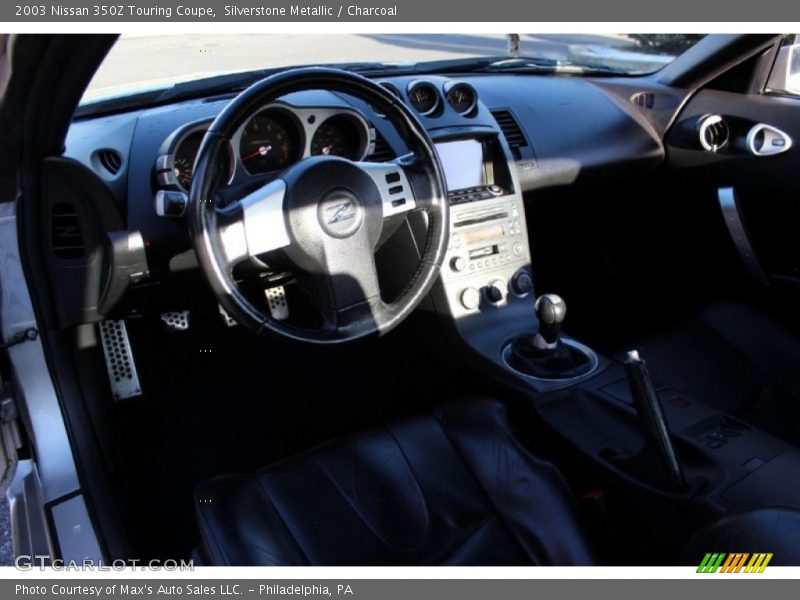 Silverstone Metallic / Charcoal 2003 Nissan 350Z Touring Coupe