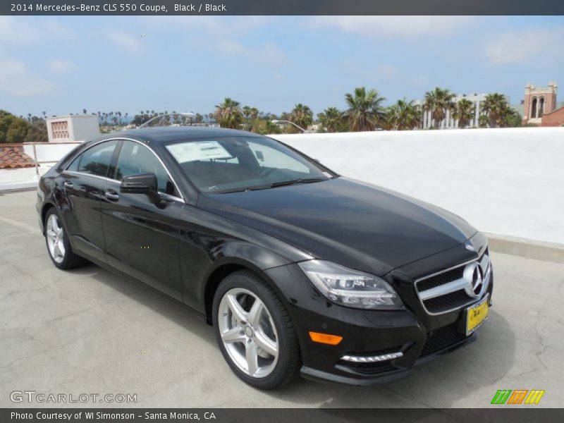 Black / Black 2014 Mercedes-Benz CLS 550 Coupe