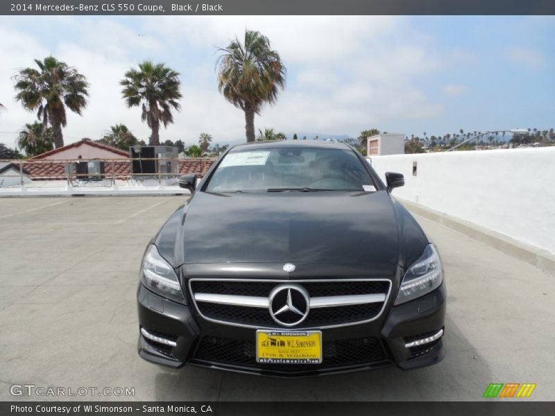Black / Black 2014 Mercedes-Benz CLS 550 Coupe