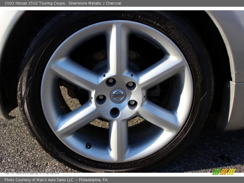 Silverstone Metallic / Charcoal 2003 Nissan 350Z Touring Coupe