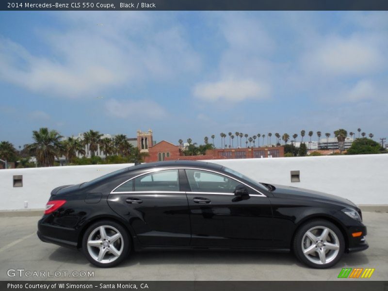 Black / Black 2014 Mercedes-Benz CLS 550 Coupe