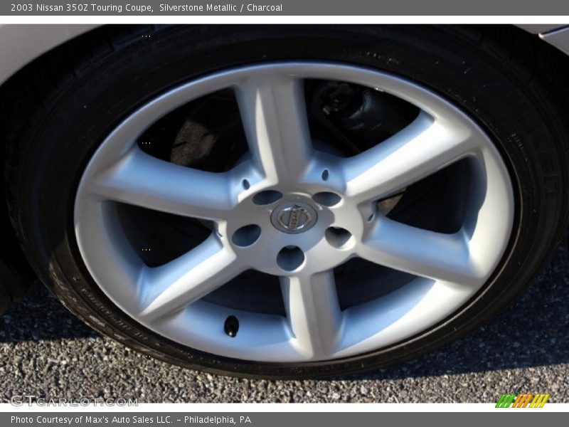 Silverstone Metallic / Charcoal 2003 Nissan 350Z Touring Coupe