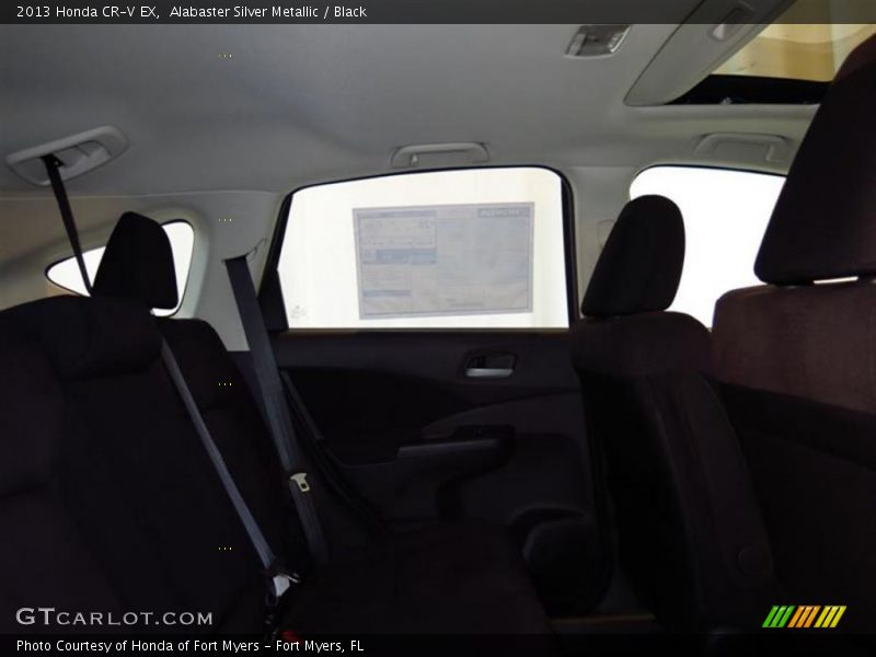 Alabaster Silver Metallic / Black 2013 Honda CR-V EX
