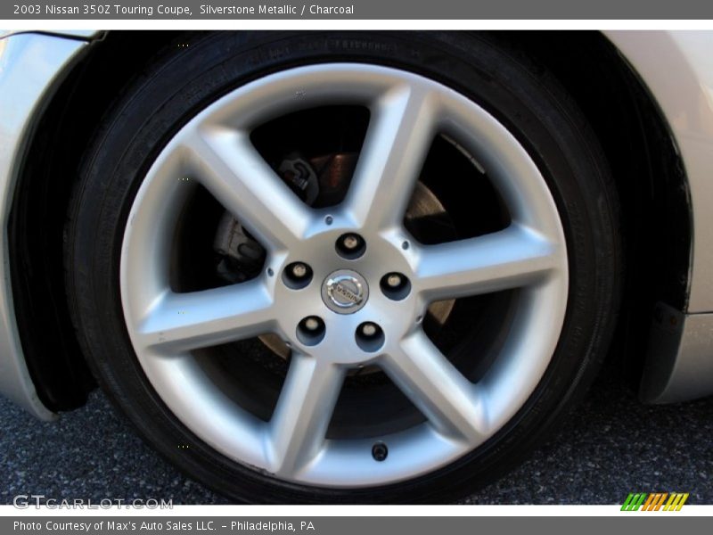 Silverstone Metallic / Charcoal 2003 Nissan 350Z Touring Coupe