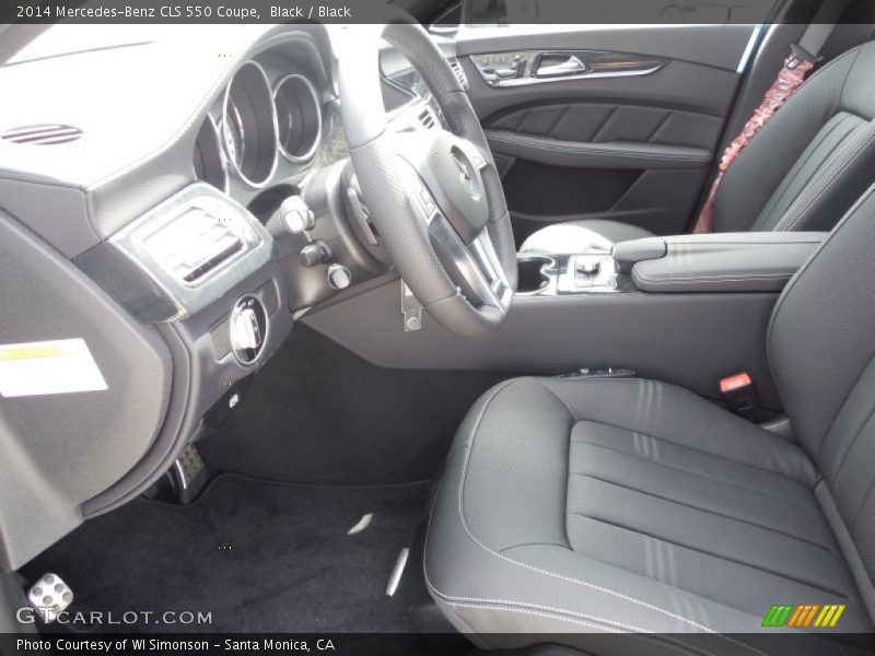 Black / Black 2014 Mercedes-Benz CLS 550 Coupe