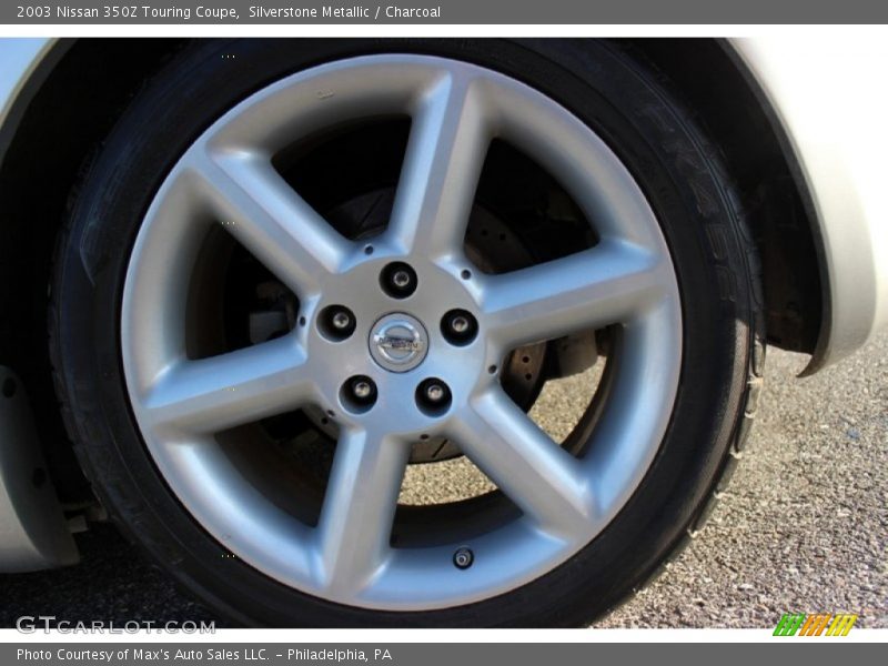Silverstone Metallic / Charcoal 2003 Nissan 350Z Touring Coupe