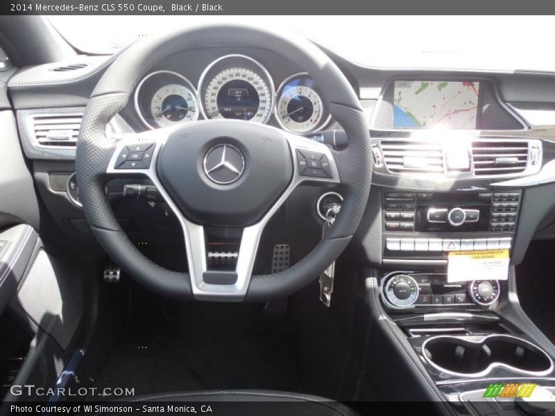 Black / Black 2014 Mercedes-Benz CLS 550 Coupe