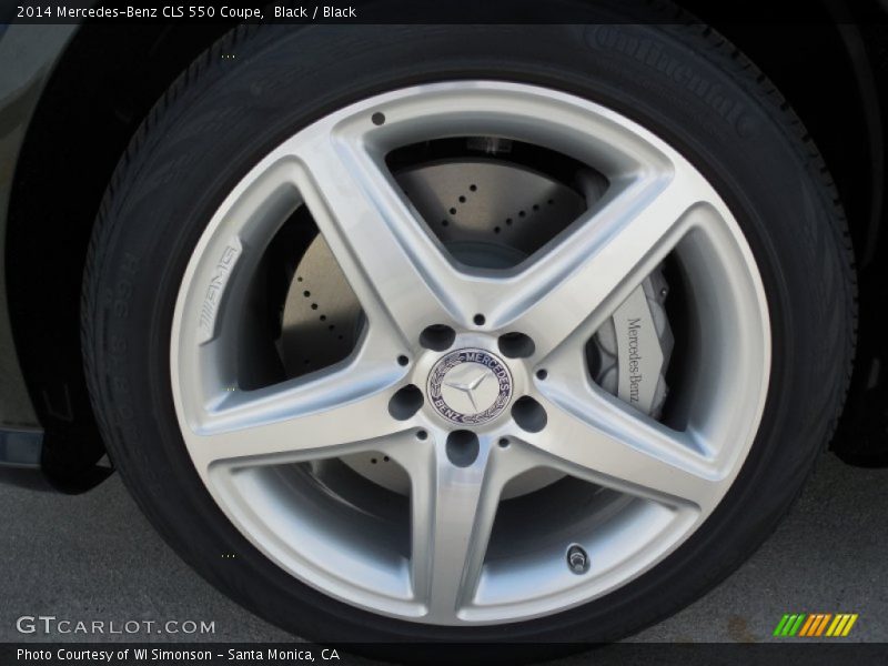 Black / Black 2014 Mercedes-Benz CLS 550 Coupe