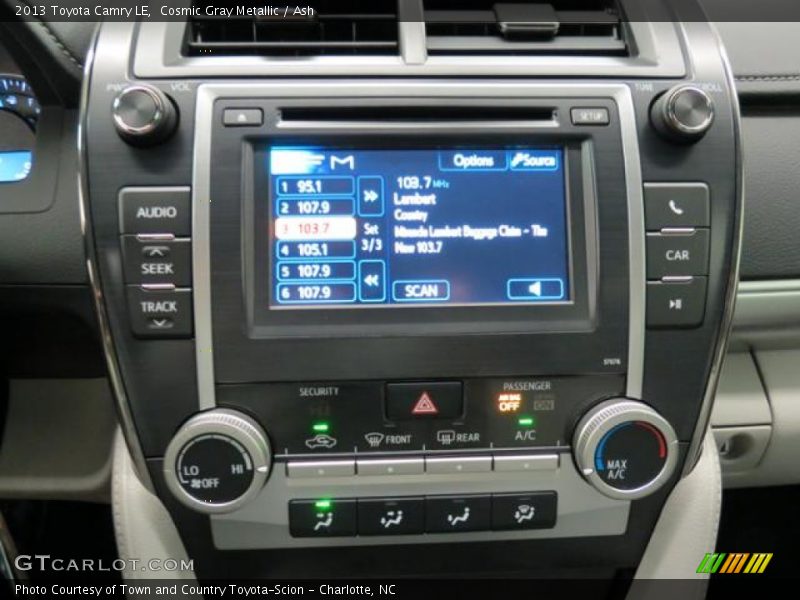 Cosmic Gray Metallic / Ash 2013 Toyota Camry LE