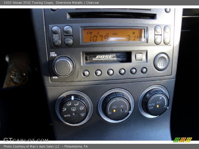 Silverstone Metallic / Charcoal 2003 Nissan 350Z Touring Coupe