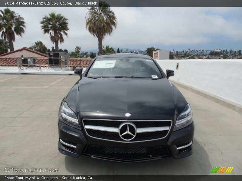 Black / Black 2014 Mercedes-Benz CLS 550 Coupe