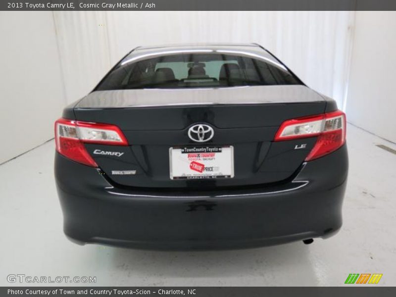 Cosmic Gray Metallic / Ash 2013 Toyota Camry LE