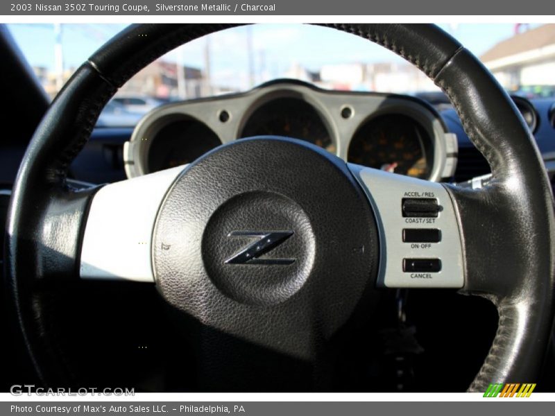 Silverstone Metallic / Charcoal 2003 Nissan 350Z Touring Coupe