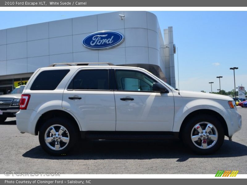 White Suede / Camel 2010 Ford Escape XLT
