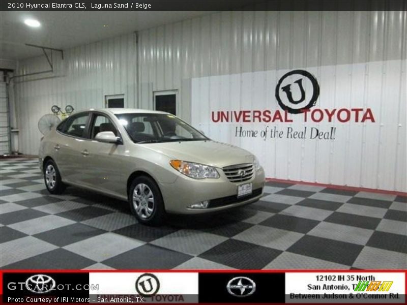 Laguna Sand / Beige 2010 Hyundai Elantra GLS