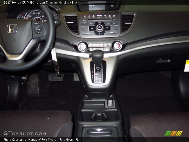 Urban Titanium Metallic / Black 2013 Honda CR-V EX
