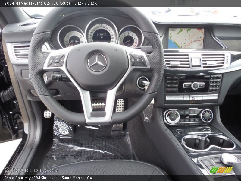 Black / Black 2014 Mercedes-Benz CLS 550 Coupe