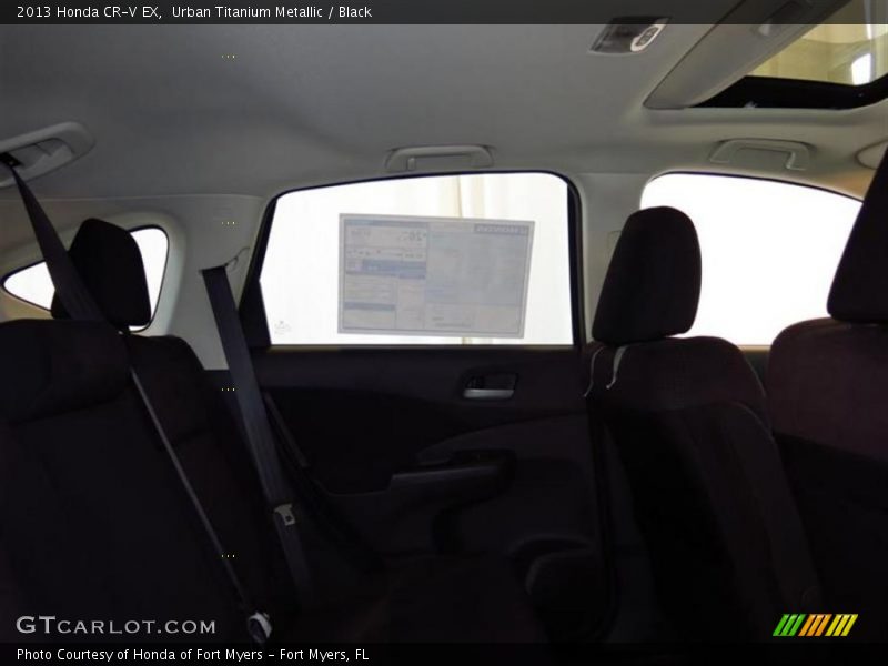 Urban Titanium Metallic / Black 2013 Honda CR-V EX