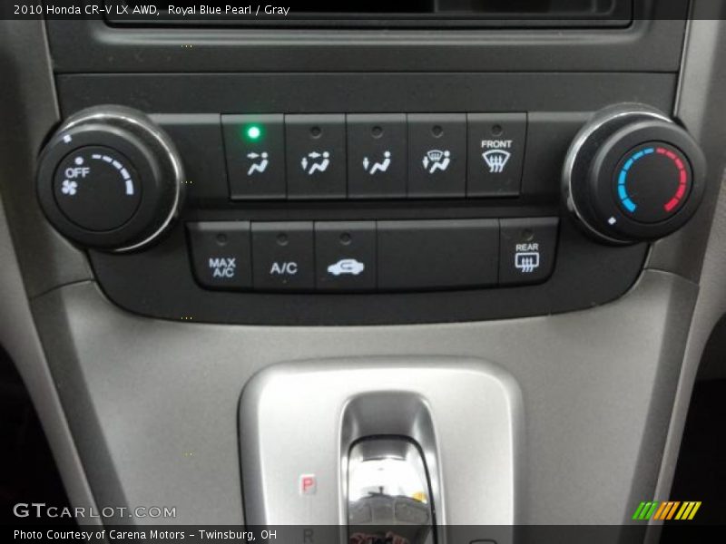 Royal Blue Pearl / Gray 2010 Honda CR-V LX AWD
