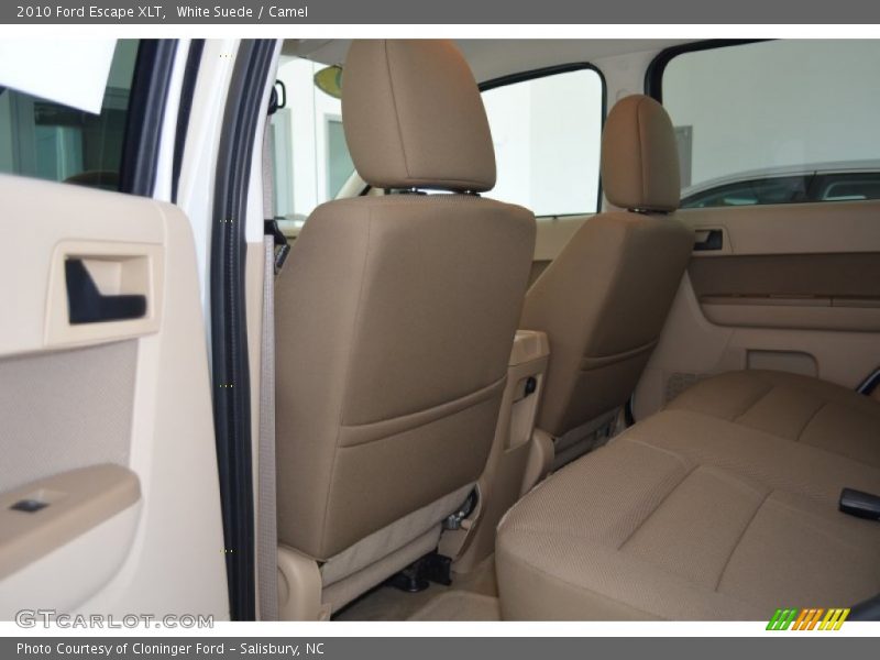 White Suede / Camel 2010 Ford Escape XLT
