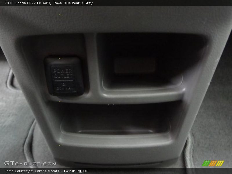 Royal Blue Pearl / Gray 2010 Honda CR-V LX AWD