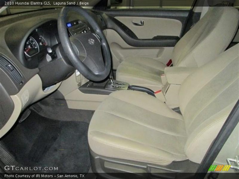 Laguna Sand / Beige 2010 Hyundai Elantra GLS