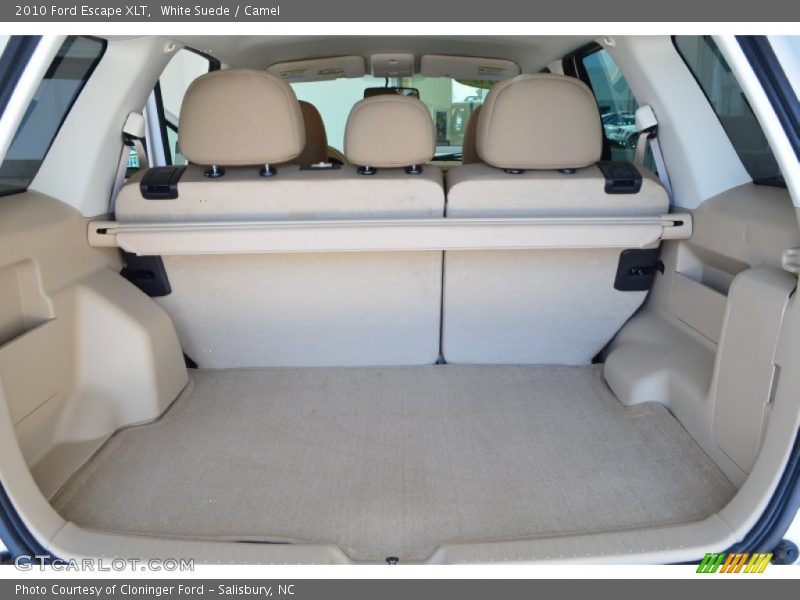 White Suede / Camel 2010 Ford Escape XLT