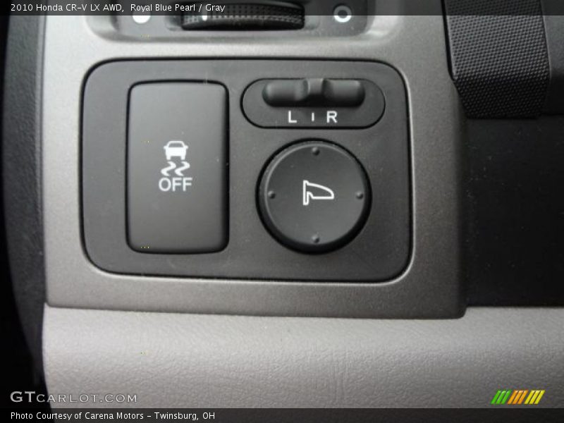 Royal Blue Pearl / Gray 2010 Honda CR-V LX AWD