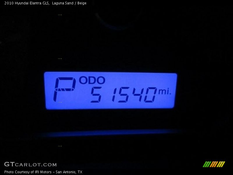 Laguna Sand / Beige 2010 Hyundai Elantra GLS