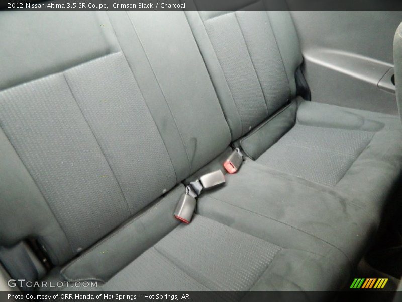 Crimson Black / Charcoal 2012 Nissan Altima 3.5 SR Coupe