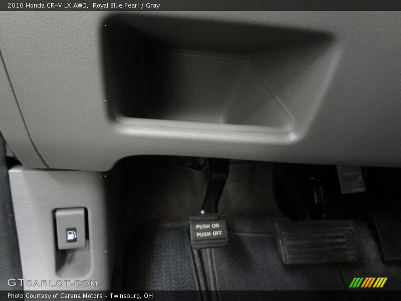 Royal Blue Pearl / Gray 2010 Honda CR-V LX AWD