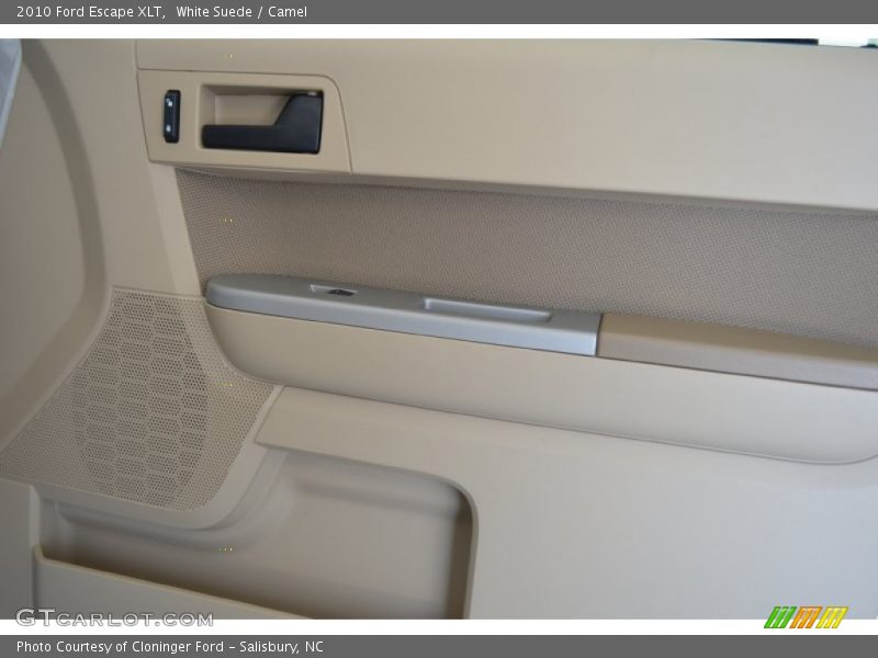 White Suede / Camel 2010 Ford Escape XLT